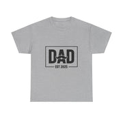 Custom T-Shirt - Personalized Dad Est 2025 Tee, Perfect Gift for Dads, Father's Day Shirt, Custom Family T-Shirt, Unisex Cotton Tee by Mynameispod