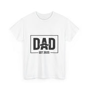 Custom T-Shirt - Personalized Dad Est 2025 Tee, Perfect Gift for Dads, Father's Day Shirt, Custom Family T-Shirt, Unisex Cotton Tee by Mynameispod