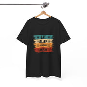 Custom T-Shirt - Pickleball Life: Eat, Sleep, Play by Mynameispod