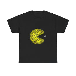 Custom T-Shirt - Pixel Quest: Pac - Man Retro Game Design by Mynameispod