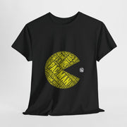 Custom T-Shirt - Pixel Quest: Pac - Man Retro Game Design by Mynameispod