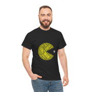 Custom T-Shirt - Pixel Quest: Pac - Man Retro Game Design by Mynameispod