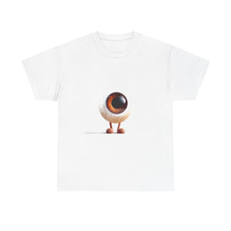 Custom T-Shirt - Quirky Eye Tee: Fun Style for Everyday Laughs! by Mynameispod