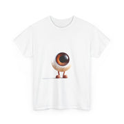 Custom T-Shirt - Quirky Eye Tee: Fun Style for Everyday Laughs! by Mynameispod