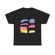 Custom T-Shirt - Rainbow Brush by Mynameispod