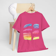 Custom T-Shirt - Rainbow Brush by Mynameispod