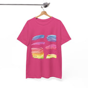 Custom T-Shirt - Rainbow Brush by Mynameispod