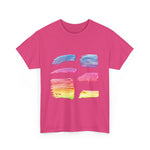 Custom T-Shirt - Rainbow Brush by Mynameispod