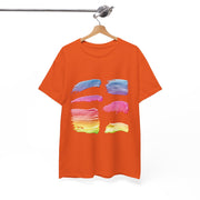 Custom T-Shirt - Rainbow Brush by Mynameispod