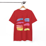 Custom T-Shirt - Rainbow Brush by Mynameispod