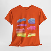 Custom T-Shirt - Rainbow Brush by Mynameispod