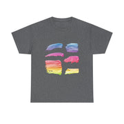 Custom T-Shirt - Rainbow Brush by Mynameispod