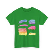 Custom T-Shirt - Rainbow Brush by Mynameispod