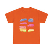 Custom T-Shirt - Rainbow Brush by Mynameispod
