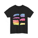 Custom T-Shirt - Rainbow Brush by Mynameispod