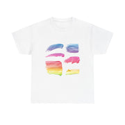 Custom T-Shirt - Rainbow Brush by Mynameispod