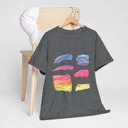 Custom T-Shirt - Rainbow Brush by Mynameispod