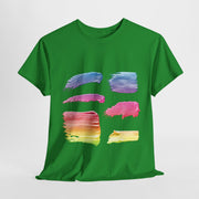 Custom T-Shirt - Rainbow Brush by Mynameispod