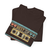 Custom T-Shirt - Retro 1973 Cassette Tee - Unisex Heavy Cotton by Mynameispod