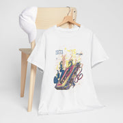 Custom T-Shirt - Retro Chic '75: Timeless Style Reimagined by Mynameispod