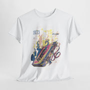 Custom T-Shirt - Retro Chic '75: Timeless Style Reimagined by Mynameispod
