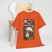 Custom T-Shirt - Retro Space Monkey: Boldly Go Adventure by Mynameispod