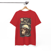 Custom T-Shirt - Retro Space Monkey: Boldly Go Adventure by Mynameispod