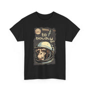Custom T-Shirt - Retro Space Monkey: Boldly Go Adventure by Mynameispod