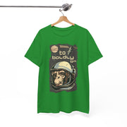 Custom T-Shirt - Retro Space Monkey: Boldly Go Adventure by Mynameispod