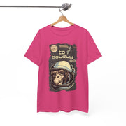 Custom T-Shirt - Retro Space Monkey: Boldly Go Adventure by Mynameispod