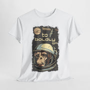 Custom T-Shirt - Retro Space Monkey: Boldly Go Adventure by Mynameispod