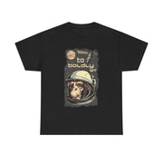 Custom T-Shirt - Retro Space Monkey: Boldly Go Adventure by Mynameispod
