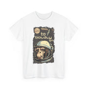 Custom T-Shirt - Retro Space Monkey: Boldly Go Adventure by Mynameispod
