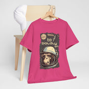 Custom T-Shirt - Retro Space Monkey: Boldly Go Adventure by Mynameispod