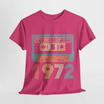 Custom T-Shirt - Retro Tape Tee by Mynameispod