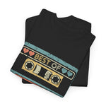 Custom T-Shirt - Retro Vibes 77 Cassette Tee - Unisex Cotton Classic by Mynameispod