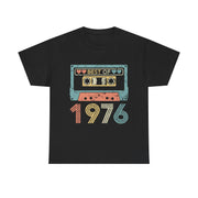 Custom T-Shirt - Retro76 Cassette Tee by Mynameispod