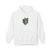 Custom Hoodie - Serpent Vibes Unisex Green Fleece Hoodie by Mynameispod