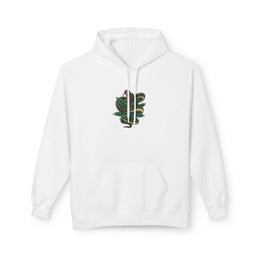 Custom Hoodie - Serpent Vibes Unisex Green Fleece Hoodie by Mynameispod