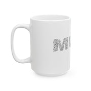 Custom Mug - Soundwave Ceramic Mug by Mynameispod