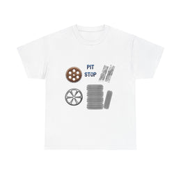 Custom T-Shirt - SpeedFix Pit Stop by Mynameispod