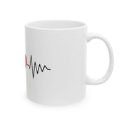 Custom Mug - Turkish Heartbeat Mug by Mynameispod