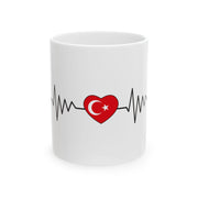 Custom Mug - Turkish Heartbeat Mug by Mynameispod