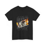 Custom T-Shirt - Value Beyond Cash Graphic Tee by Mynameispod