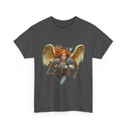Custom T-Shirt - Whimsical Angel Graphic Tee - Unisex Casual Chic by Mynameispod