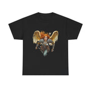 Custom T-Shirt - Whimsical Angel Graphic Tee - Unisex Casual Chic by Mynameispod