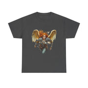 Custom T-Shirt - Whimsical Angel Graphic Tee - Unisex Casual Chic by Mynameispod