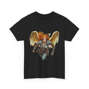 Custom T-Shirt - Whimsical Angel Graphic Tee - Unisex Casual Chic by Mynameispod