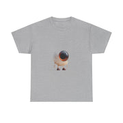 Custom T-Shirt - Whimsical Eye Graphic Unisex Heavy Cotton Tee by Mynameispod