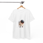 Custom T-Shirt - Whimsical Eye Graphic Unisex Heavy Cotton Tee by Mynameispod